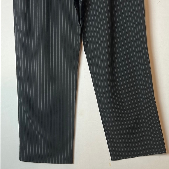 Solitaire Women’s Dress Pant  Striped High Rise Straight Leg Size XL - Picture 8 of 9